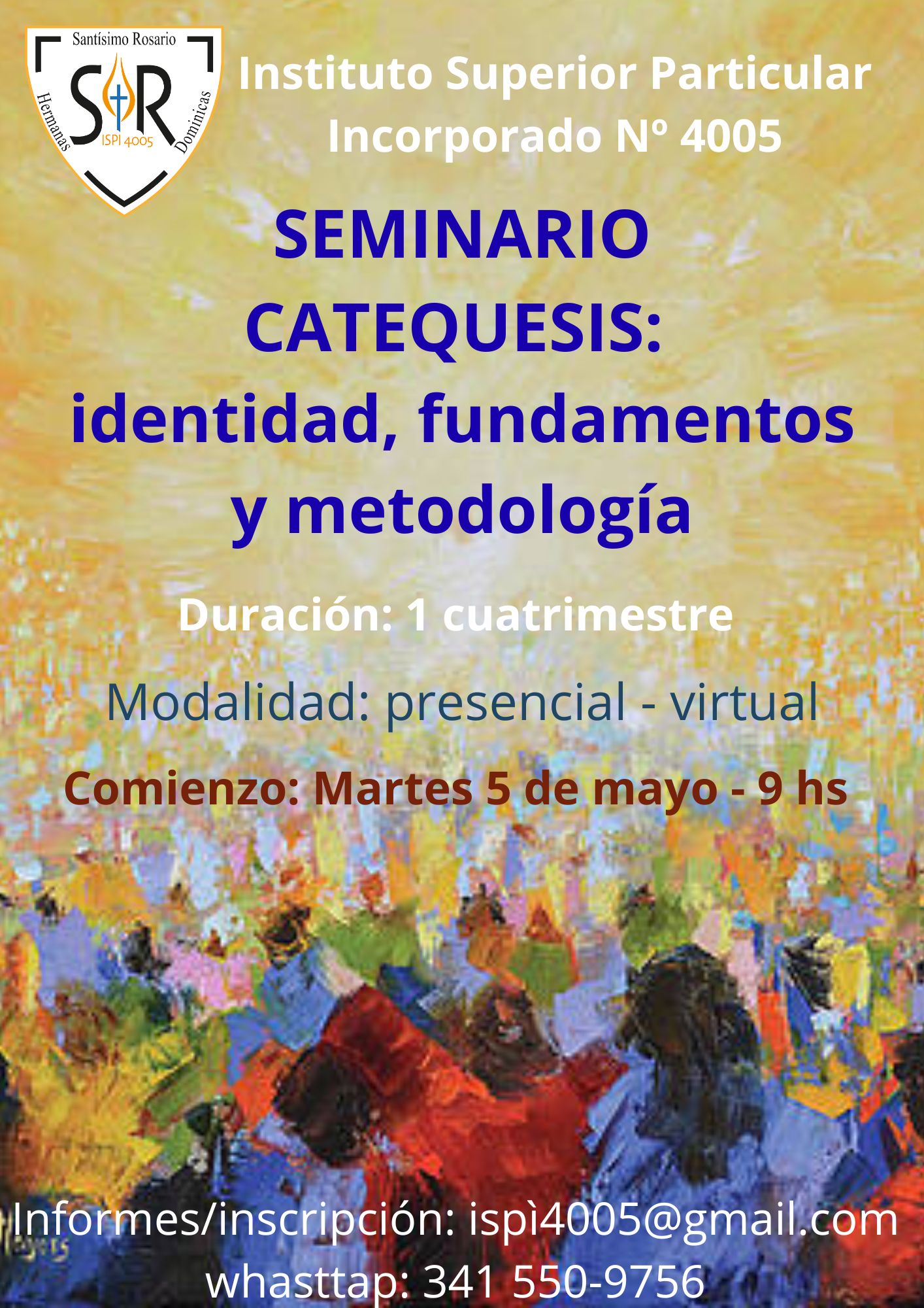 Abierta la inscripción al Seminario de Catequesis